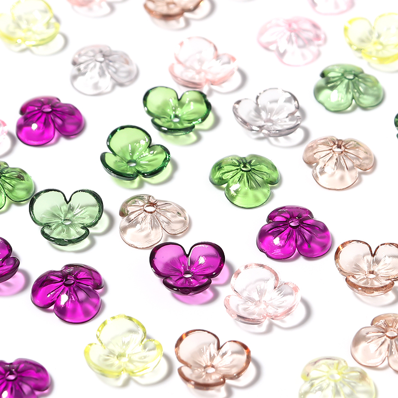 Resin Craft Projects - 20 pz/lotto Trasparente Resina Petalo Perline
