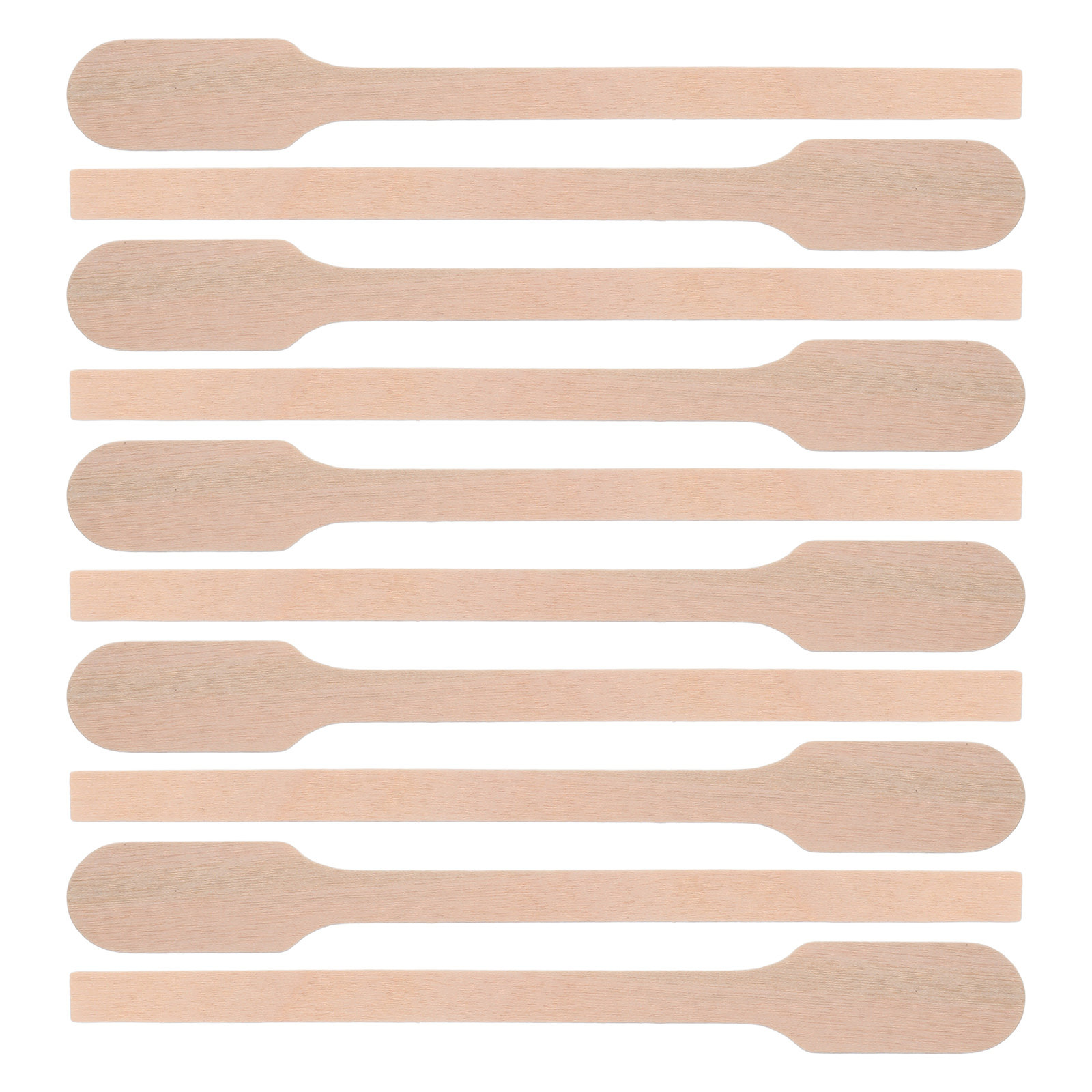 Resin Craft Ideas - 200 Bastoncini in Legno per Mescolare