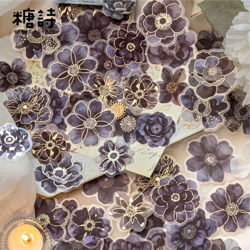 40 fogli di adesivi vintage in - Gold Foil Flakes recensione e prezzo